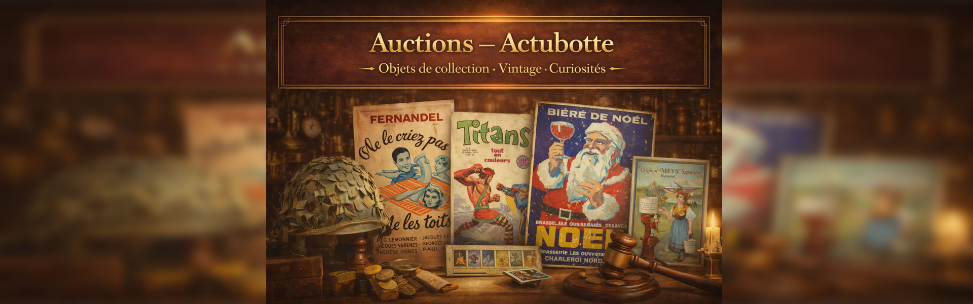Auctions Actubotte – objets de collection vintage