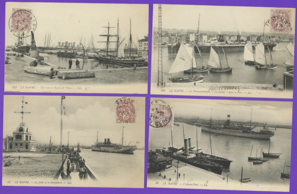 Le Havre activité portuaire.