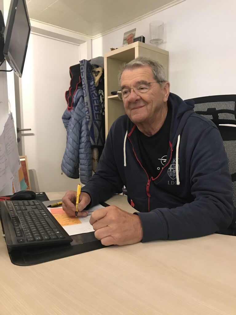 Daniel François, directeur du garage François à Froidchapelle.