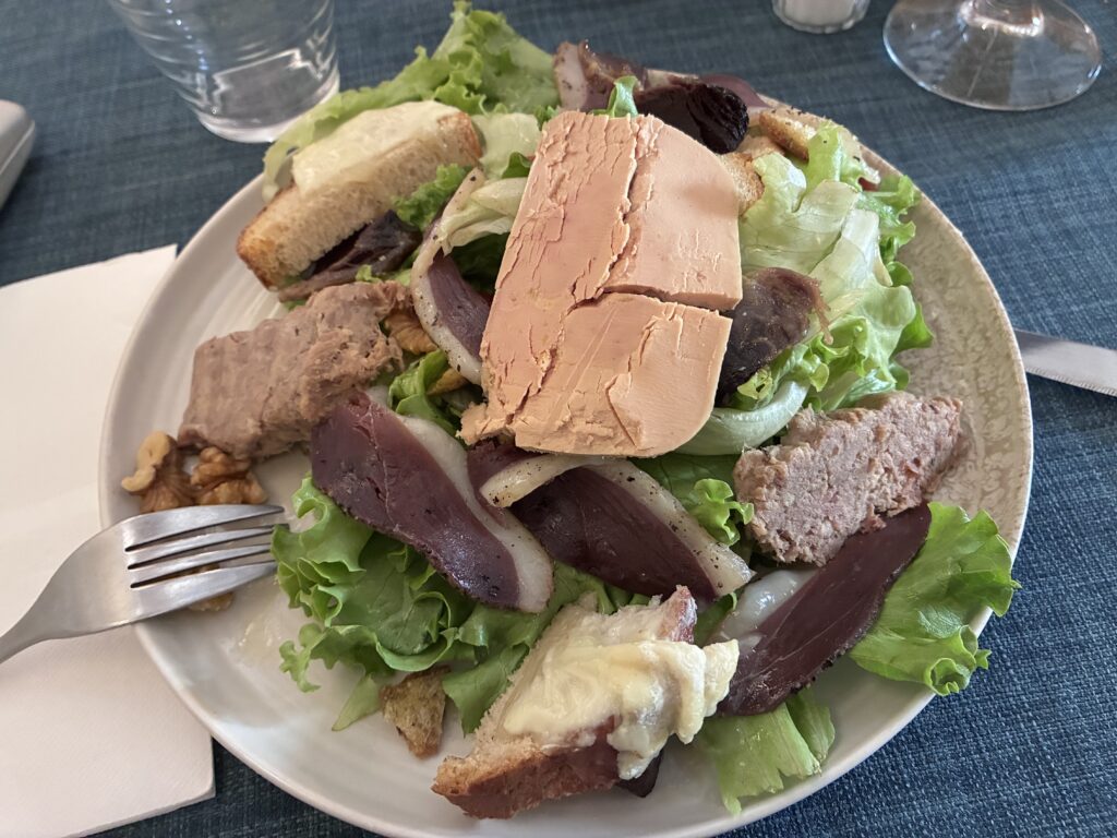 foie gras et magret fumé